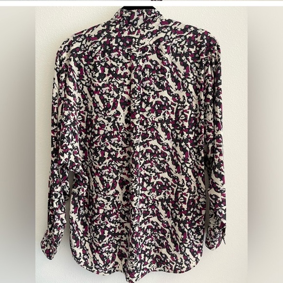 💜Silk Isabel Marant Cade blouse - Picture 5 of 7